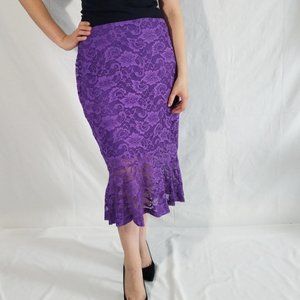Woman's beautiful stretchy skirt